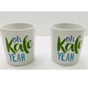 NWT/2 Studio M Garden Dirt Mini Platers